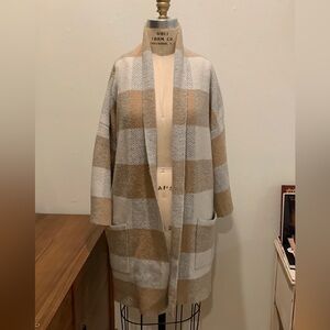 Love Stitch Oversized Open Cardigan Size: S Mid Length